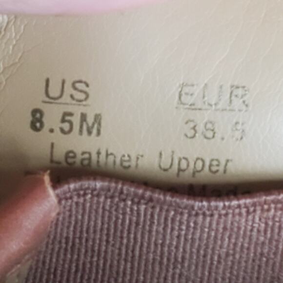 Sam Edelman Jeanette Mocha Luxury Leather size 8.5 Loafer Block Heel - Picture 8 of 8